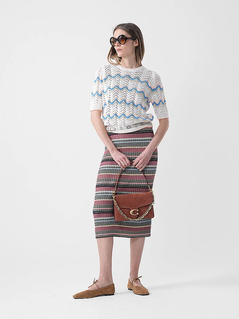 ISABEL MARANT Gürtel ODENA hellgrau   75 damen 2